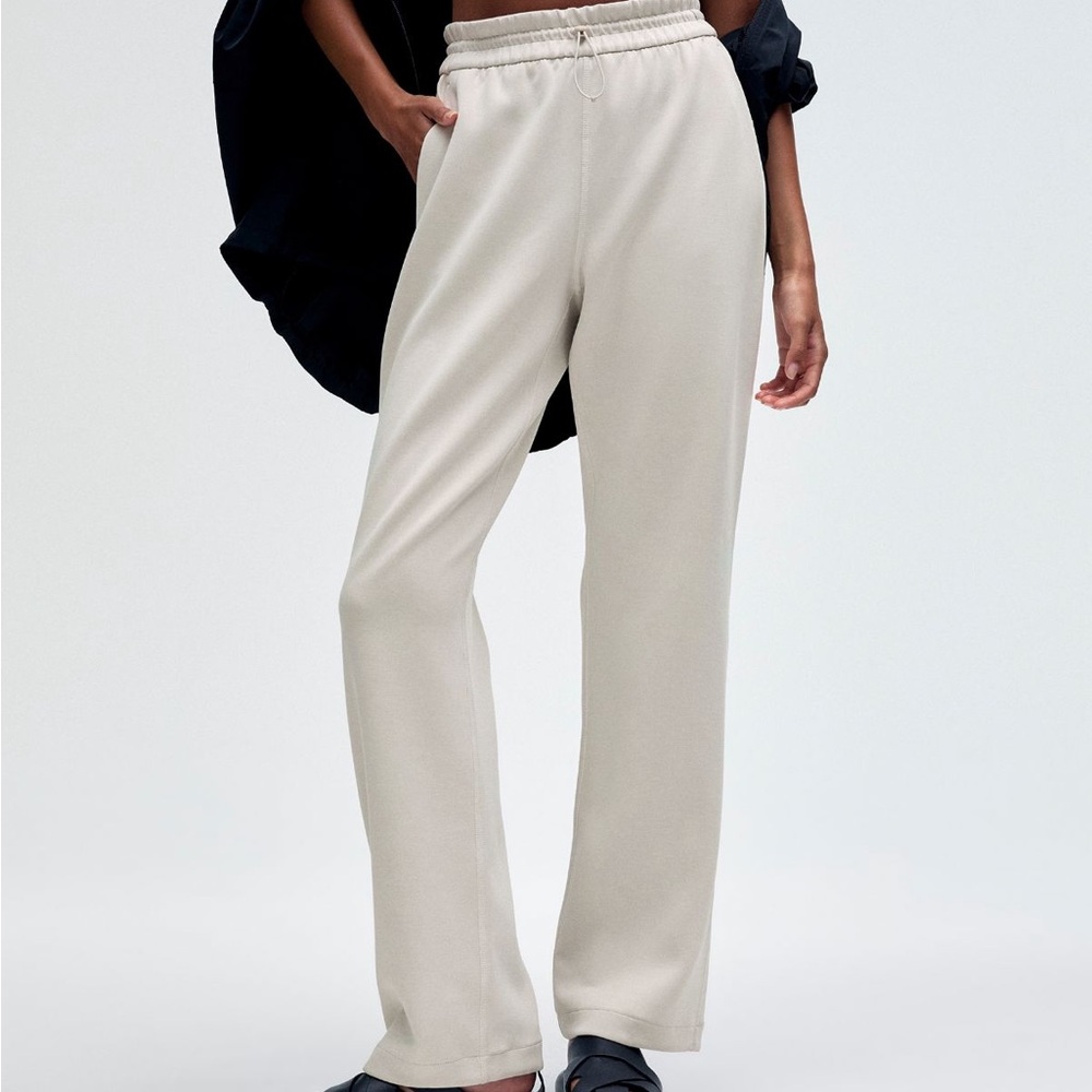 Lululemon Brushed Ribbed softstreme - pants and quarter zip - SOLD AS A SET